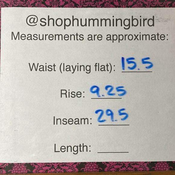 One Teaspoon Awesome Baggies Jeans Low Waist Relaxed Leg Blue Size 25 - Picture 12 of 12